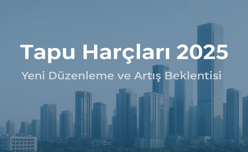 harç tapu 2025