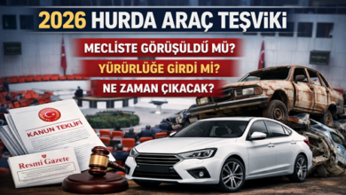 2026 Hurda Araç Teşviki: TBMM’de Son Durum Ne? Görüşüldü mü, Yürürlüğe Girdi mi?