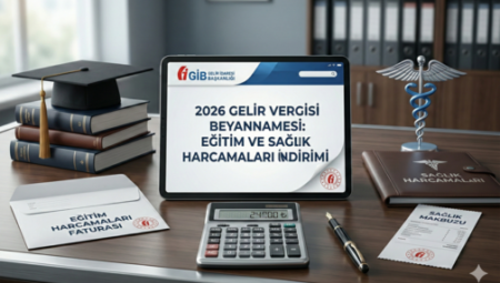2026 Yılı Gelir Vergisi Beyannamesinde Eğitim ve Sağlık Harcamaları İndirimi Rehberi